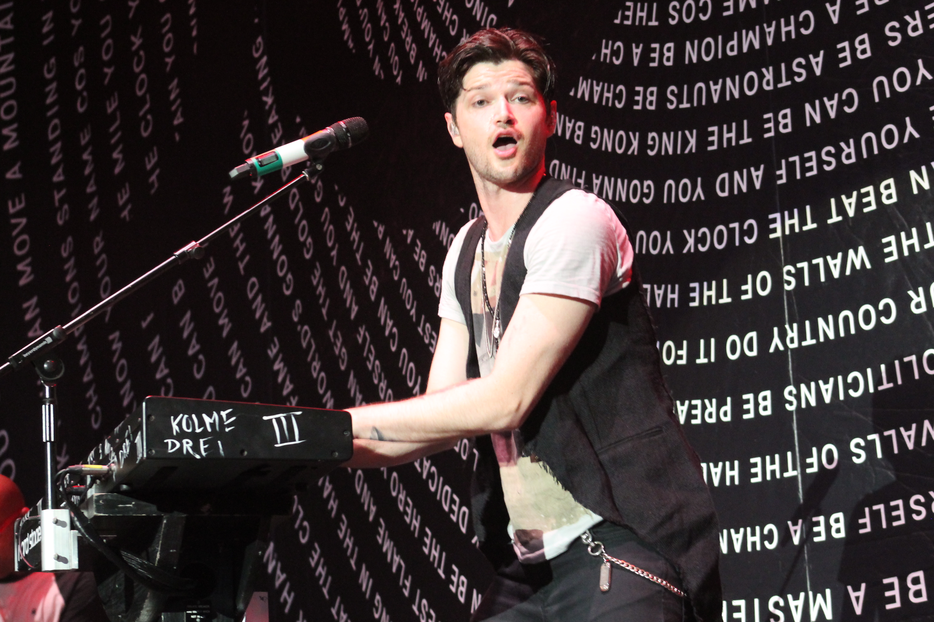The Script In Concert - Photo by Chris Horton
