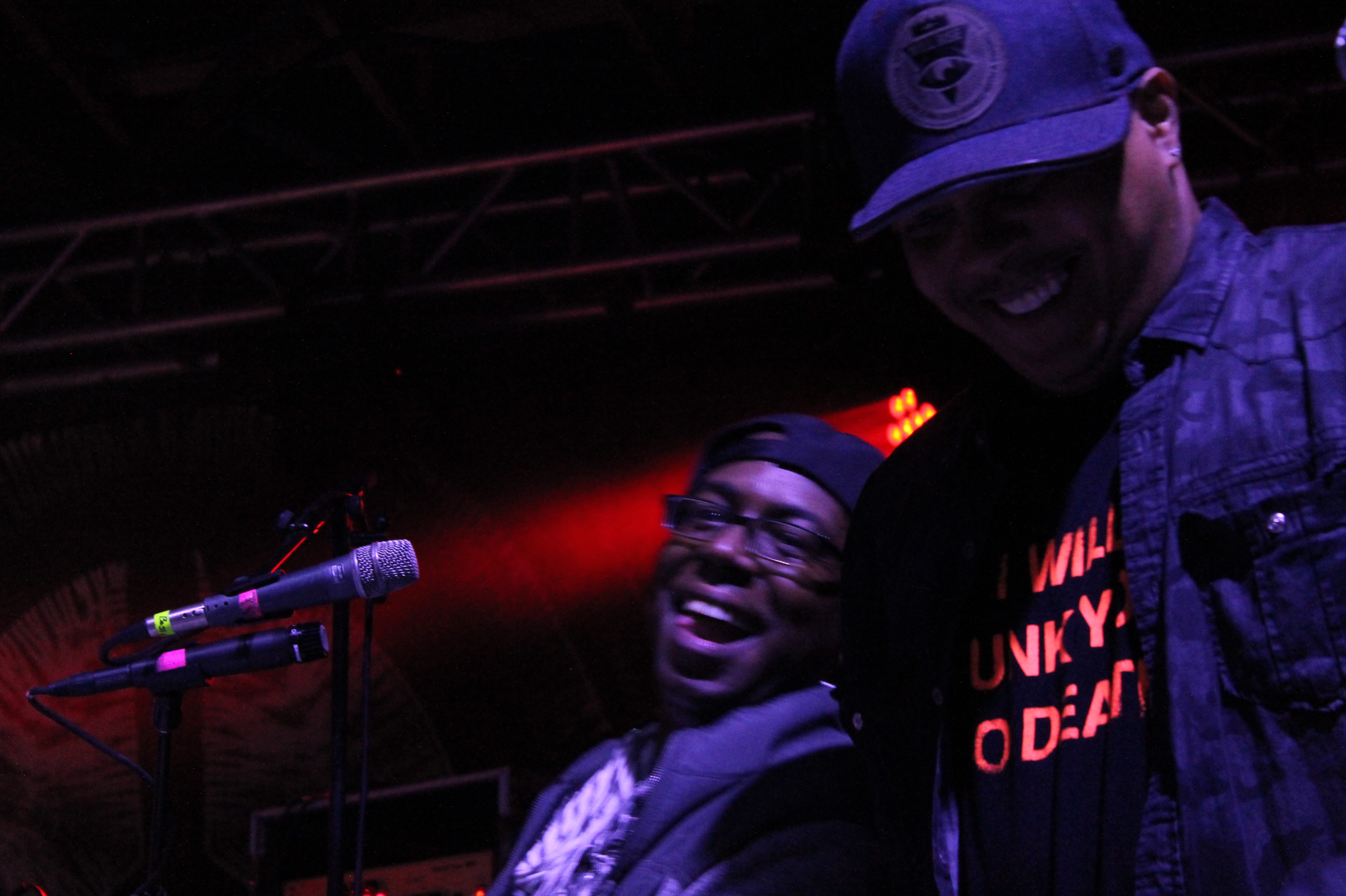 Funk Jam - Ivan Neville (Dumpstaphunk) & Nigal Hall (Lettuce) - Photo by Chris Horton